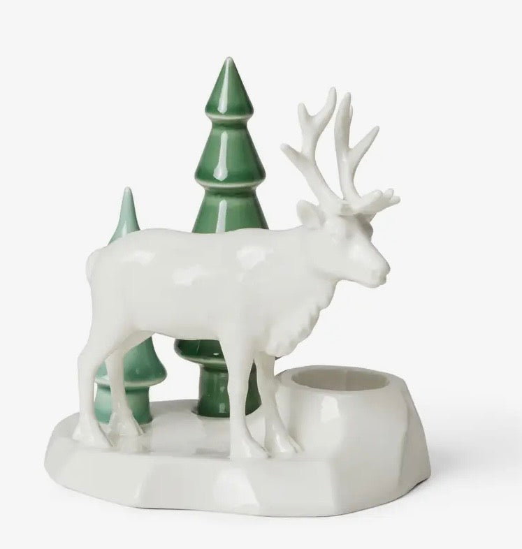 Reindeer candle holder