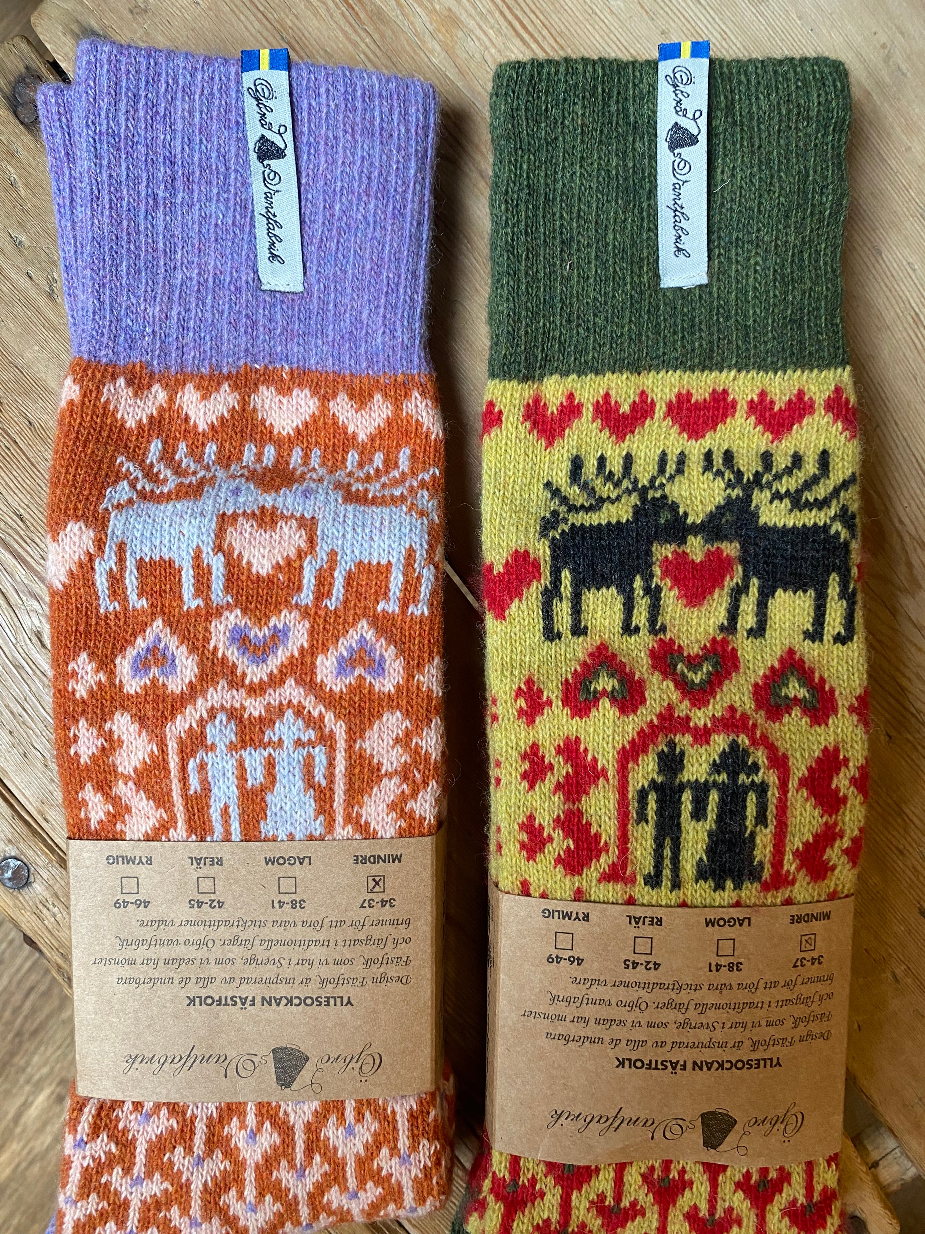 Traditional Swedish Socks Fästfolk