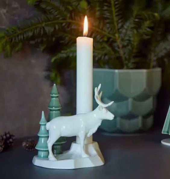 Reindeer candle holder