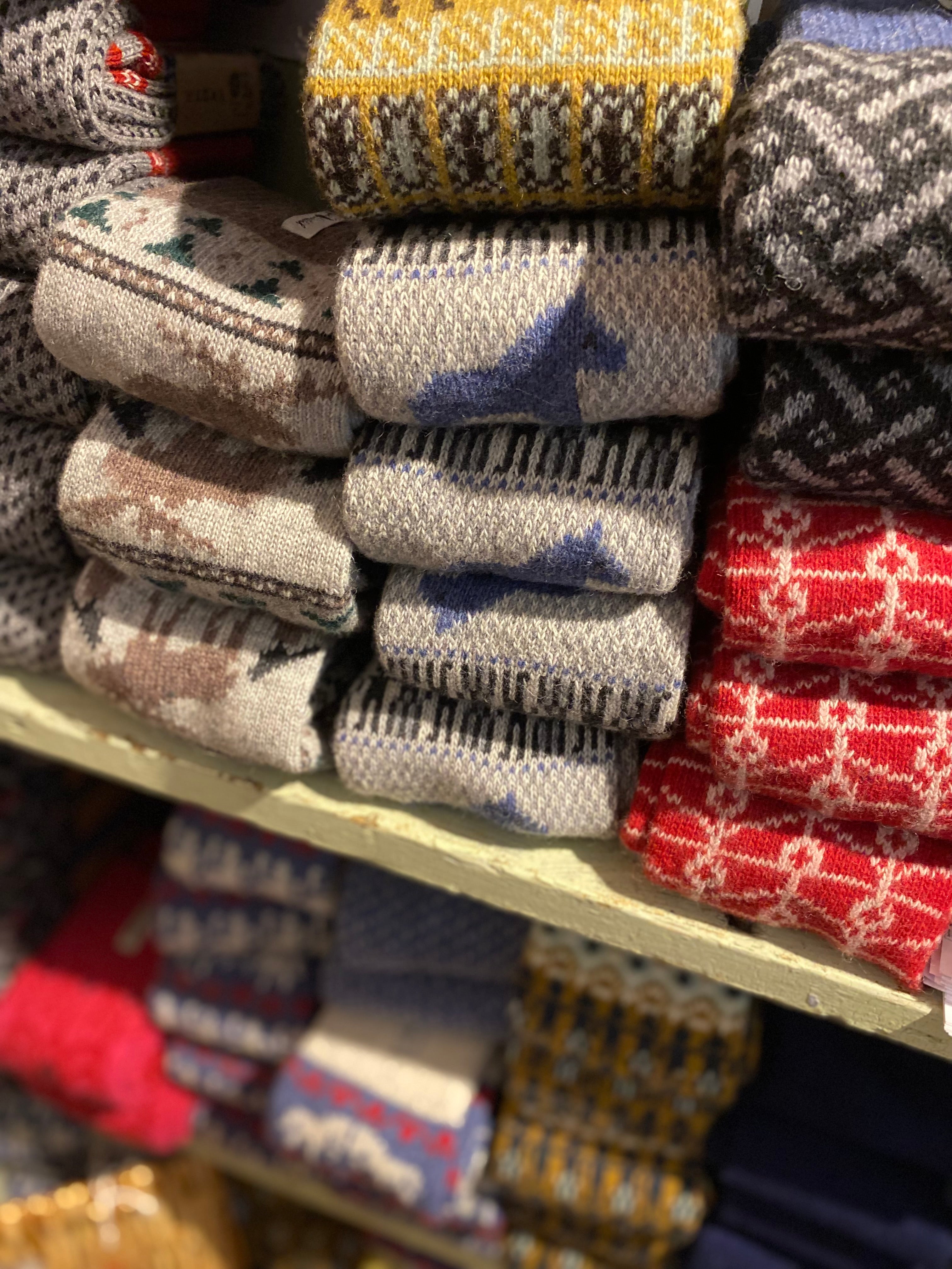 Traditional Swedish socks - Skogen