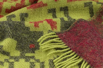 Swedish Fastfolk Wool Blanket