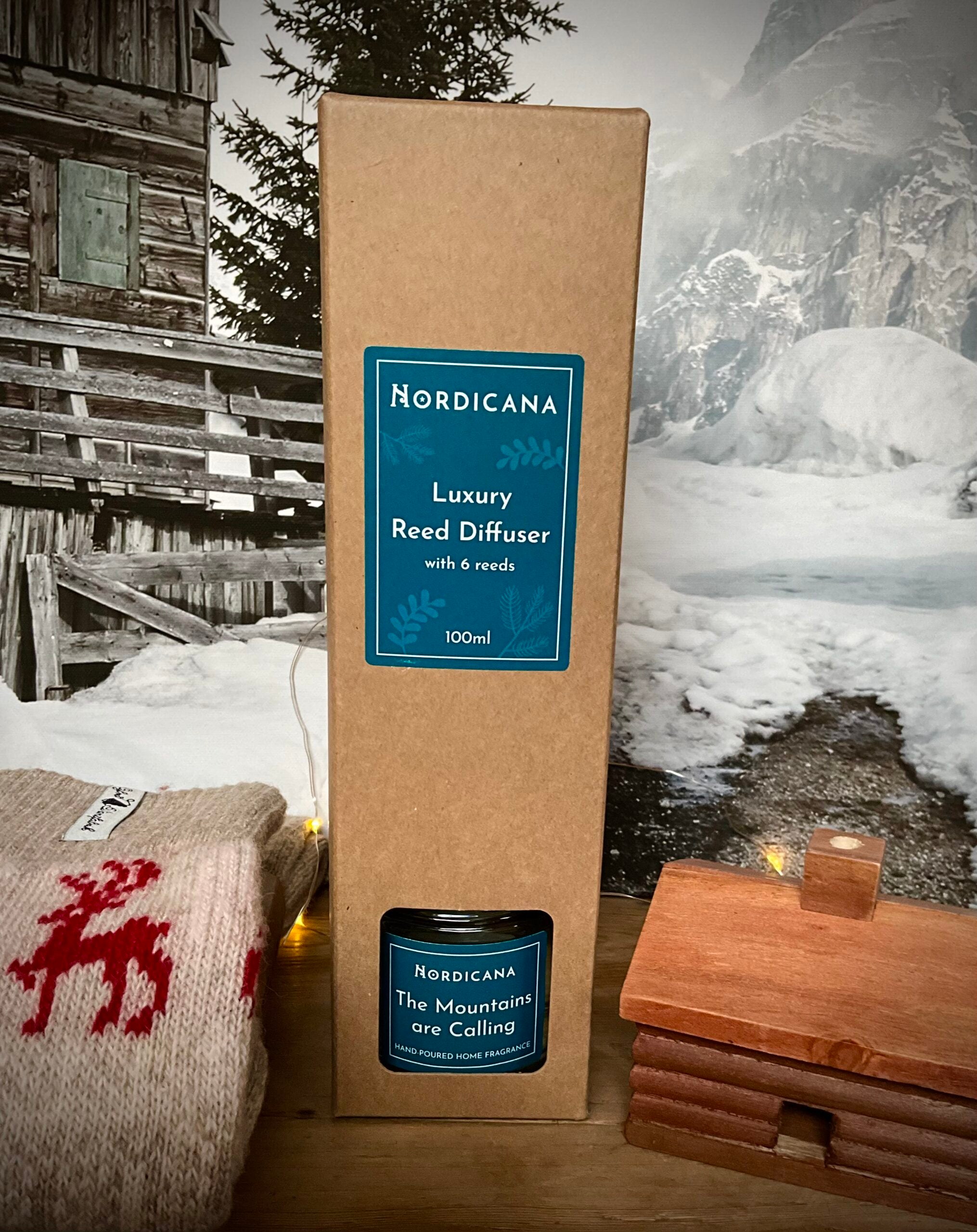 The Mountains are Calling Reed Diffuser