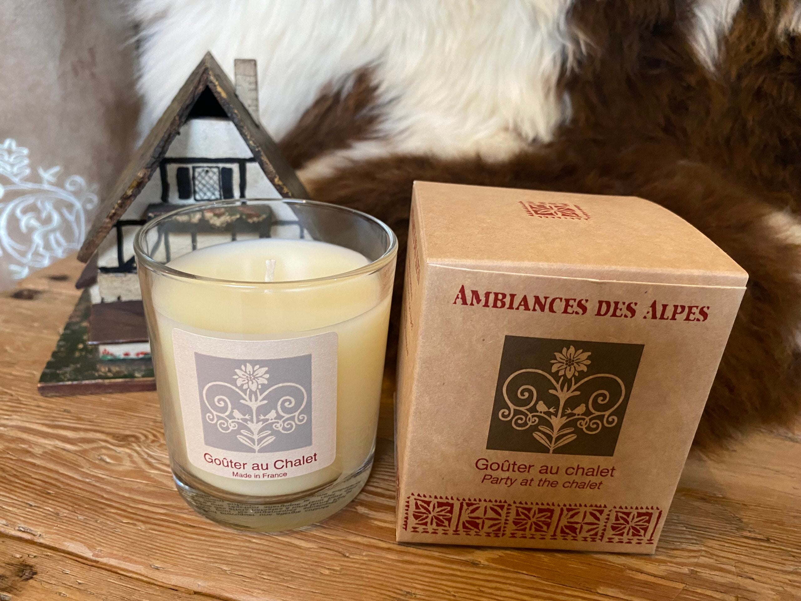 Ambiances des Alpes Party at the Chalet candle