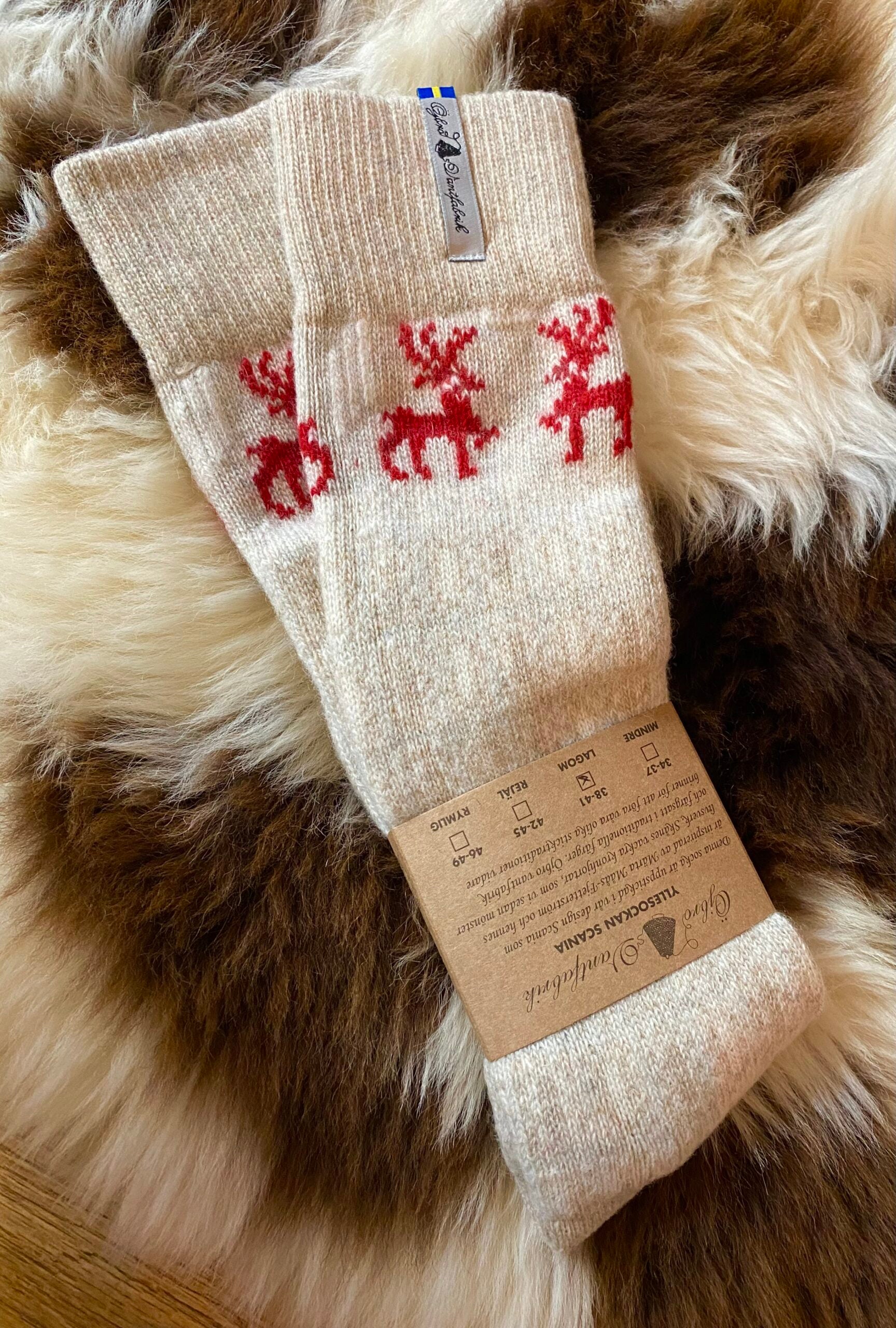 Traditional Swedish Socks Scania Michael Large