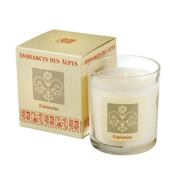 Ambiances des Alpes Candle Edelweiss