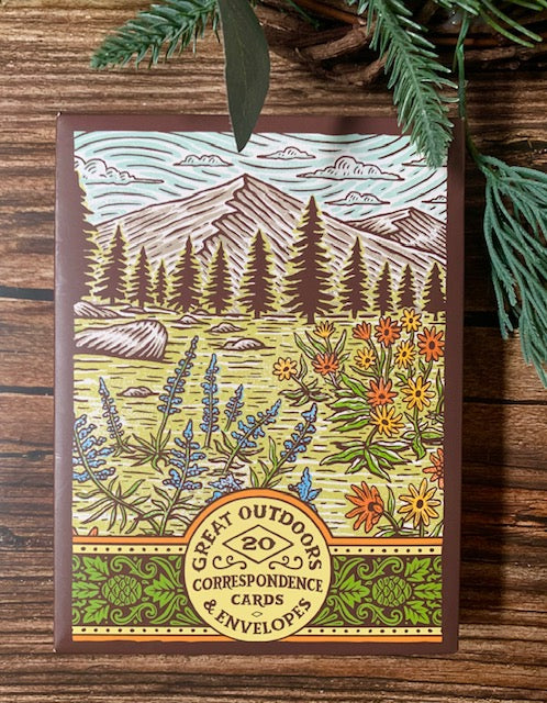 Great Outdoors Correspondence Cards