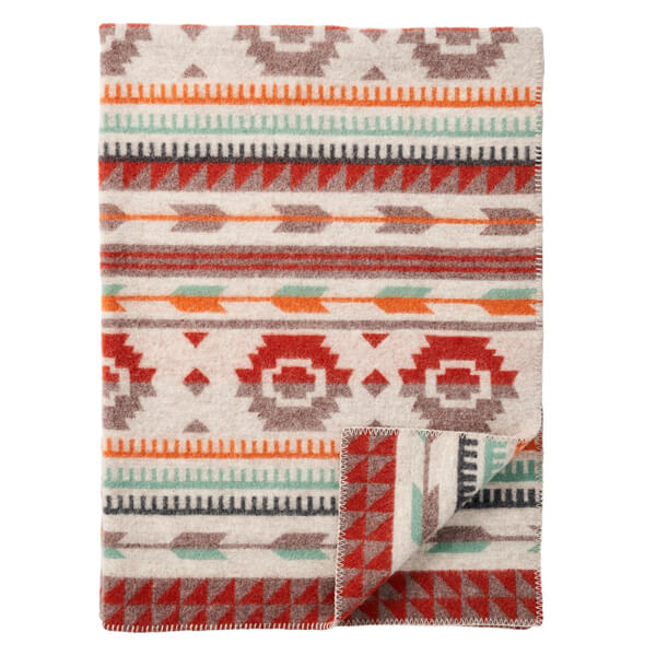 Swedish Arrow Blanket by Klippan