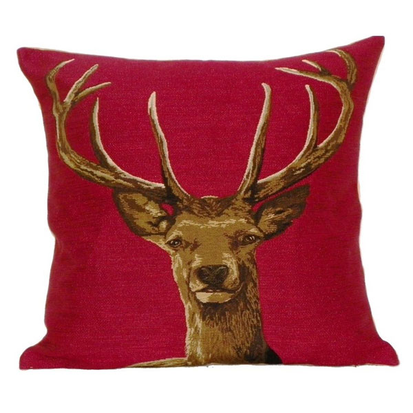 red deer cushion